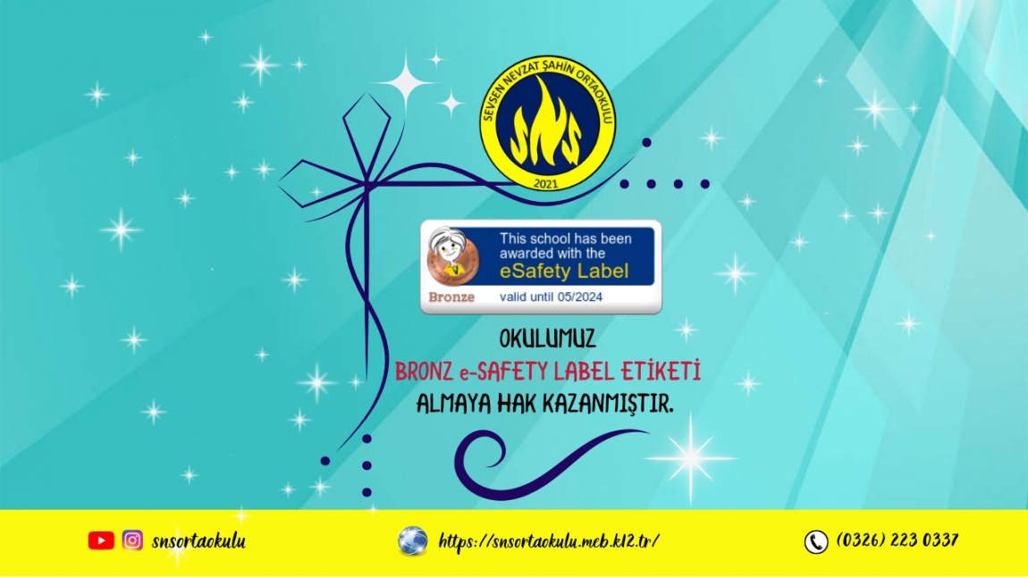 E-Safety Bronze Label Etiketi Başarımız